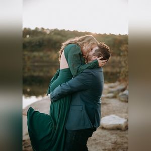 Lulus Emerald Green Open Back Dress